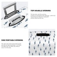thumbnail image 5 of Haiem Party Shark Cute Luggage Cover Printed Suitcase Covers for Luggage Elastic Washable Suitcase Protector Fits 18-32 Inch Luggage-X-Large, 5 of 9