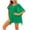 Green, variant on Cavosen Womens Beach Cover up Short Sleeves Knitted Crochet Hollow Out Dress Bikinis Swimwear Kimono V-Neck Sheer Pool Side Split Bathing Suit Cover Ups Solid Swimsuit Kaftan