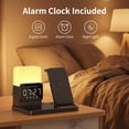 thumbnail image 4 of ETEPEHI Wireless Charger: Adjustable 6-in-1 Charging Station for Multiple Devices, Charger Stand with Night Light, Compatible with iPhone 17 16 15 14 13 12 Pro Max & iWatch 11/10/9/8, 4 of 6