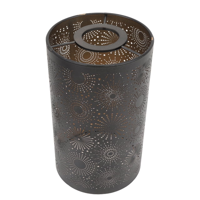 Moderna lámpara de lámpara, Artesanía de Tallado de metal Arte de Hierro de Pantalla de Lámpara hueca para lámpara de mesa e27 e26