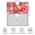 thumbnail image 4 of Cute Pink Kirby Car Windshield Sunshade Umbrella Foldable Reflective Sun Visor Front Window Cover Protector Accessories, 4 of 8