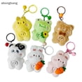 thumbnail image 4 of abongbang Lindo Muñeco De Peluche Peluches Conejo Rana Panda Pato Oso Llavero Animal Colgante Bolsas Decoración Agradable, 4 of 4