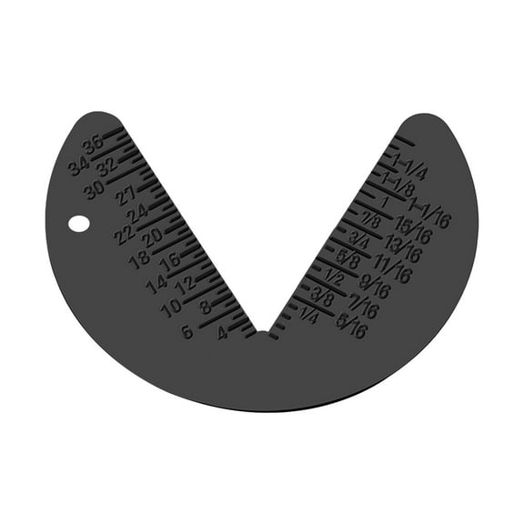Screw Thread Gauge,Screw Bolt Nut Thread Measure Gauge Checker,Measurement Size Check Inspection Standard Metric,screw size and thread gauge bolt measuring tool,Measurement Size G1/8 2 g13/8