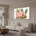 thumbnail image 3 of Two Orchids Canvas Poster Bedroom Decor Sports Landscape Office Room Decor Gift,Frame-style,24x36inch(60x90cm), 3 of 8