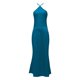 thumbnail image 5 of Vestido de noche de satén para mujer tallas grandes - Elegante cuello en V, diseño en la cintura, vestido de fiesta para bodas - Tallas XS-L, tejido con brillo lujoso, 5 of 5