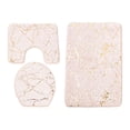 thumbnail image 2 of Juego de alfombras de baño, alfombras absorbentes de agua, felpudo antideslizante, alfombra lavable, Pedestal Beige, 2 of 8