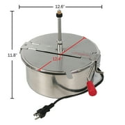 16 Ounce Replacement Kettle- for 16 oz Popcorn Machines- 1350W- Includes Lid & Stirrer- for Use with Superior & Great Northern Popcorn Company Poppers