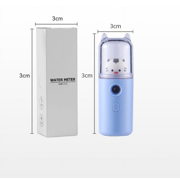 2022 Nuevo Spray Hello Kitty Instrumento Hidratante Humectante Facial Máquina de Pulverización en Frío de Belleza Artefacto Portátil Pequeño para el Hogar