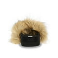 thumbnail image 3 of Steve Madden Womens Amari Faux Fur Comfort Insole Footbed Sandals, 3 of 5