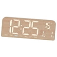 thumbnail image 3 of Accesorios para reloj despertador digital, montado en la pared, fecha, sobremesa, decoración, regalos, escritorio Marrón, 3 of 9