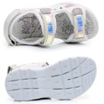 thumbnail image 4 of Blikcon Kids Boys Girls Summer Sports Sandals Hiking Beach Outdoor Open toe Sports Sandals(Color : White, Size : 12 Little kid), 4 of 8