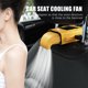thumbnail image 3 of Hugtrwg Calentador Coche 12 V Descongelador Desempañador Ventilador Refrigeración Calefacción Automática 150 W (uso Dual Amarillo), 3 of 9