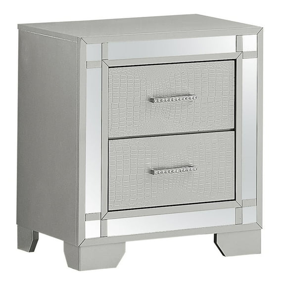 Glory Furniture Madison Nightstand in Champagne Color
