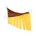 thumbnail image 3 of Hamaca pequeña para mascotas, hamaca con borlas para animales pequeños, hamaca con borlas para hámster, hamaca con tiras de borlas para hámster, escondite, diseño fácil de usar, 3 of 9