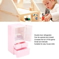 thumbnail image 4 of Refrigerador De Casa De Muñecas, Refrigerador En Miniatura De Casa De Muñecas, Juguete, Accesorios De Escena De Cocina Pequeños Para Casa De Muñecas, 4 of 7
