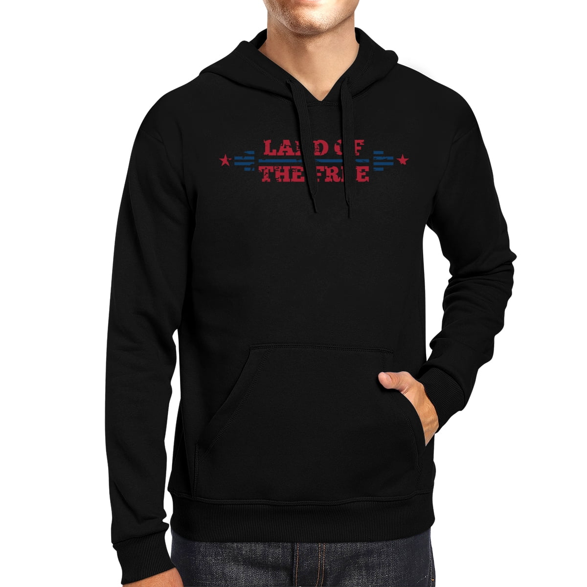 Land Of The Free Unisex Graphic Hoodie 