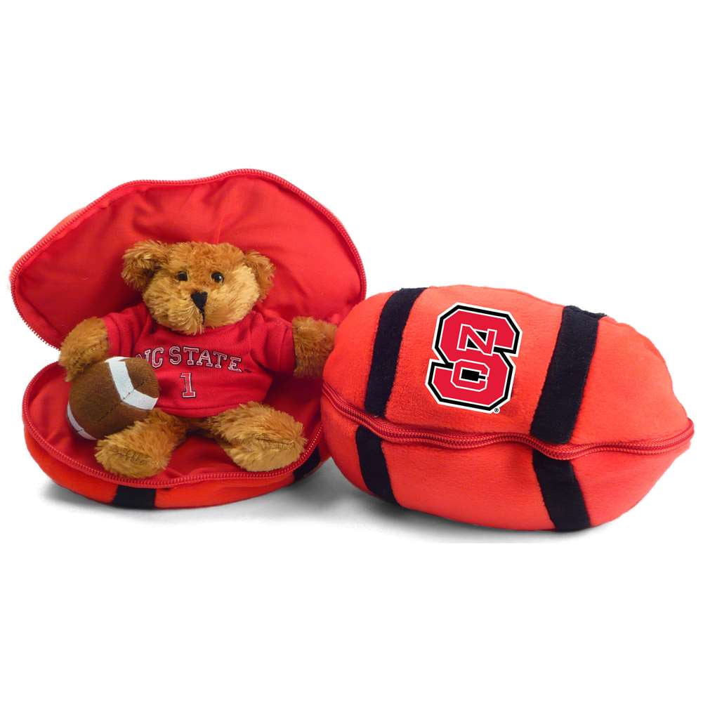 Football Stanford Cardinal Stuffed Bear in a Ball 