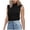 Black, variant on Women's 2024 Turtle Neck Sweater Vest Sleeveless Knit Pullover Tank Tops Casual Slim Fitted Shirts Long Sleeves Top Women Spaghetti Strap Top Women Dress Top 80's Tops for Women Tops for Women plus