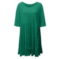 thumbnail image 4 of Sparkly Flowy Dress, Short Tiered Babydoll for Women Party Club Night, 4 of 9