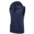 thumbnail image 4 of COOFANDY Men Workoutk Top 2 Pack Workout Sleeveless Shirts for Men Cut Off Hoodie Workout Shirts, 4 of 10