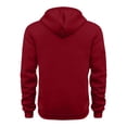 thumbnail image 6 of Amidoa Hoodies for Boys Zip Fleece Hooded Sweatshirt Long Sleeve Kids Fashion Hoodie Fall Winter Clothes Wine Size 4-5 Years, 6 of 9