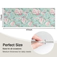 thumbnail image 5 of Pioneer Flower Floral Print Pattern Kitchen Rug Mat,Kitchen Runner Rugs Non Skid Washable,Decorative Kitchen Floor Mats for Kitchen,Sink,Laundry,17"X47", 5 of 5