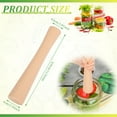 thumbnail image 2 of Ihvewuo Wood Vegetable Fermentation Tamper Uniform Grinding Cabbage Sauerkraut Pounder Labor Saving Fermenting Food Tool for Vegetable, 2 of 15