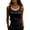 Black, variant on Tank Tops for Women Women's Elegant Beaded Slim Fit Layering Camisole Womens Camisole White XXXXL