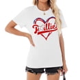 thumbnail image 2 of Camiseta Talovee Baseball Mom para mujer, cuello redondo, color blanco, talla XXL, 2 of 6