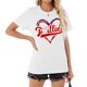 thumbnail image 2 of Camiseta Talovee Baseball Mom para mujer, cuello redondo, color blanco, talla XXL, 2 of 6