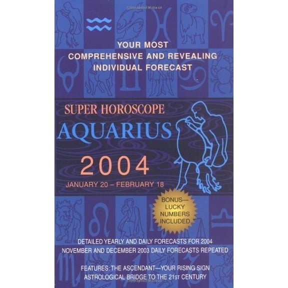 Pre-Owned Super Horoscopes Aquarius: Aquarius (Paperback)