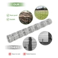 thumbnail image 1 of Heavy Duty Galvanized Wire Fence Roll for Garden & Yard – 1.2*50 Meter Welded Cattle & Animal Barrier Mesh, Livestock, Poultry, Deer, Hog, Goat, Sheep, Durable Farm Fencing, 1 of 8