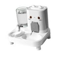 thumbnail image 5 of 2 in 1 Automatic Pet Feeder and Water Dispenser Food Container Travel Convenient Easy Clean for Cats Dogs Kitten Bunny, 5 of 9