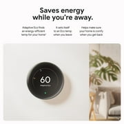 Google Nest Learning Thermostat (4th Gen) with Nest Temperature Sensor (2nd Gen) - Energy Saving Smart Thermostat with Adaptive Eco - Works with Alexa and Google Home App - Polished Silver