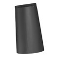 thumbnail image 4 of Medio poncho impermeable falda capa tela cintura ajustable ligero mochila Negro, 4 of 9