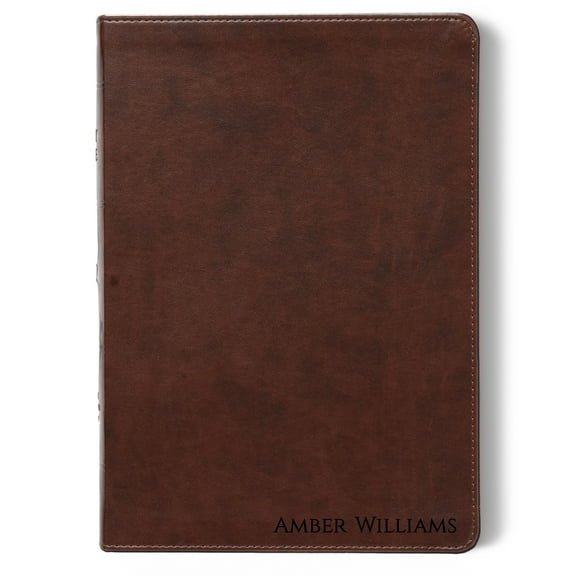 Personalized ESV Bible with Name Engraved, ESV Wide-Margin Bible, Custom Bible Engraved Name, English Standard Holy Bible, Baptism Gifts