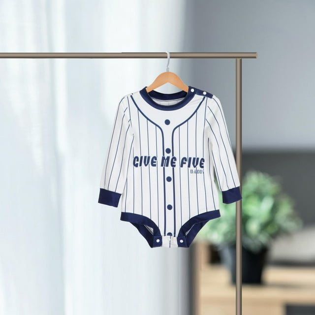 Jersey De Béisbol Para Bebé, Mono De Dibujos Animados Para Accesorios De Fotografía, Fiesta, Uso Diario, 6 A 9M