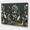 thumbnail image 3 of Designart ' Chinoiserie With Peonies and Birds IV ' Traditional Canvas Wall Art Print, 3 of 4