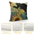 thumbnail image 4 of Orinice Cute Cat Sunflowers Surrealism Graphic Decorative Throw Pillow Cover for Home Couch Living Room Bed Sofa - Short Plush Pillow Case 1PC 18x18in, 4 of 5