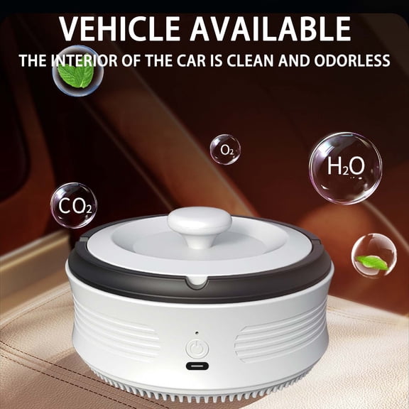 2 In 1 Purifier Multifunctional Portable Ashtray Clean Smart Ashtray For Indoor Home Office Or Car Indoor Outdoor Supplies Ideal Gift for Family and Friends