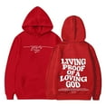 thumbnail image 5 of Child Boys Hoodies Jesus Loves You Hoodies Long Sleeve Graphic Hoodies Girls Casual Oversize Pullover Top Cute Sweatshirt Size 8-10Years Girls Clothes, 5 of 7