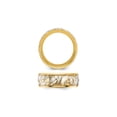 thumbnail image 4 of Mens Stainless Steel Yellow Plated Ceramic Fragments Inlay Band Ring (8mm) for Men, 4 of 6