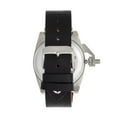 thumbnail image 2 of Shield SLDSH102-1 Pascal Leather Band Men Diver Watch, Black & Silver, 2 of 3