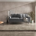 thumbnail image 6 of Pemberly Row 70" Square Arm Modern Velvet & Metal Sofa in Gray, 6 of 12