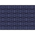 thumbnail image 1 of Ahgly Company Indoor Rectangle Patterned Deep Periwinkle Purple Area Rugs, 4' x 6', 1 of 6