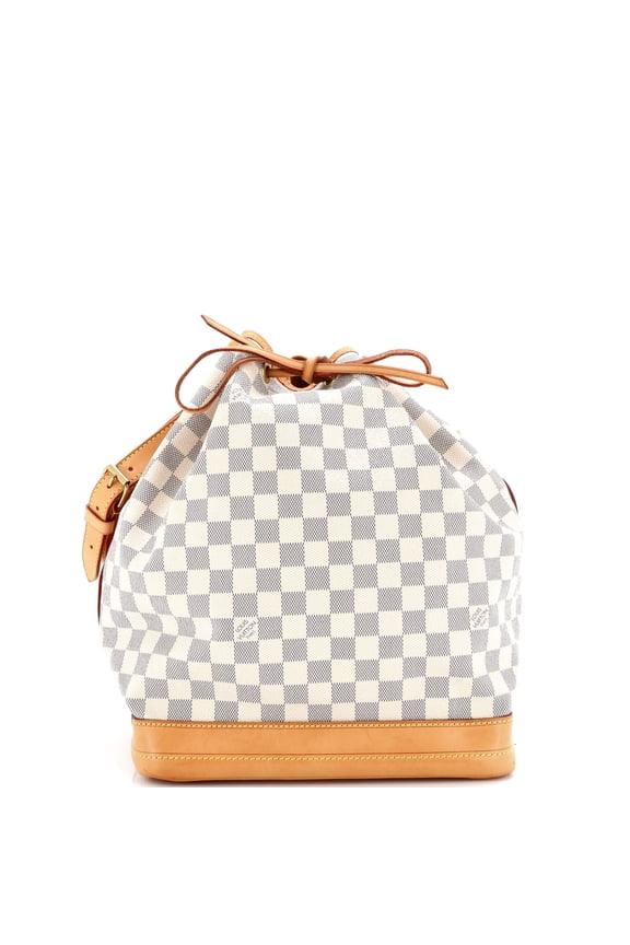 Pre-Owned Noe Handbag Damier Large By Rebag
