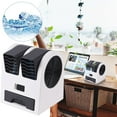 Desk Fan For Bedroom With Cold Air Mini Air Conditioner Portable Air