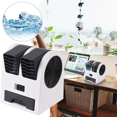 

fan blowing cold air clip farm Mini Air Conditioner Portable Conditioners USB Powered Cooler For Personal Space Suitable Room Office Camping