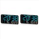 thumbnail image 1 of 2X Reloj de Pared Digital Grande de 8,4 Pulgadas, Despertador LED con Dígitos Grandes, Fecha, Temperatura, Horario de Verano, para Habitación, Dormitorio, Regalo, Azul, 1 of 5
