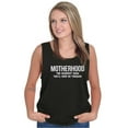 thumbnail image 4 of Funny Motherhood the Scariest Hood Tank Top Tee Shirt Women Brisco Brands X, 4 of 6